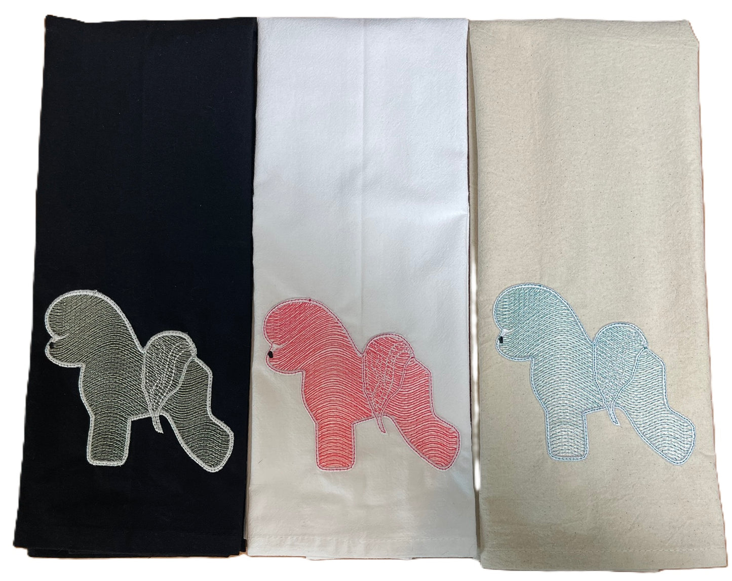 Bichon Frise Tea Towel