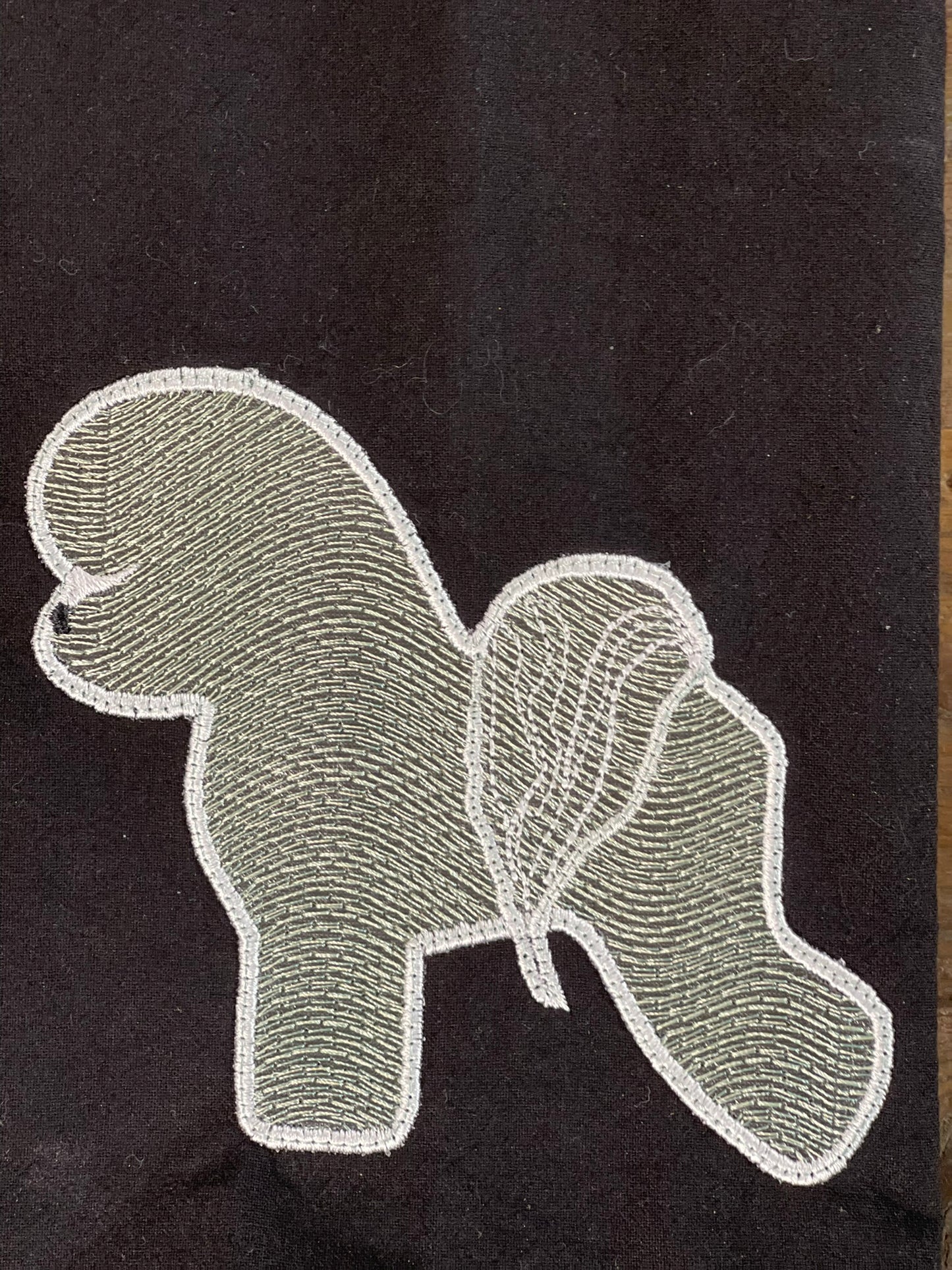 Bichon Frise Tea Towel